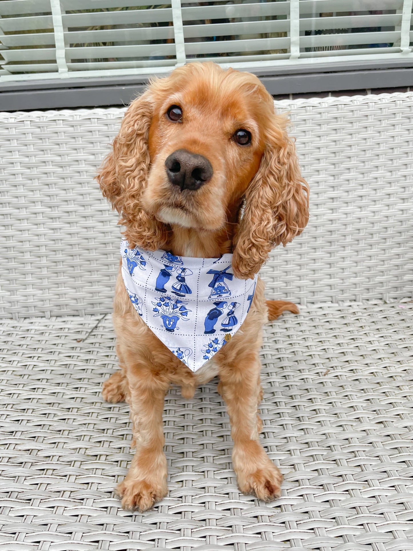 Delfts Blauw Bandana