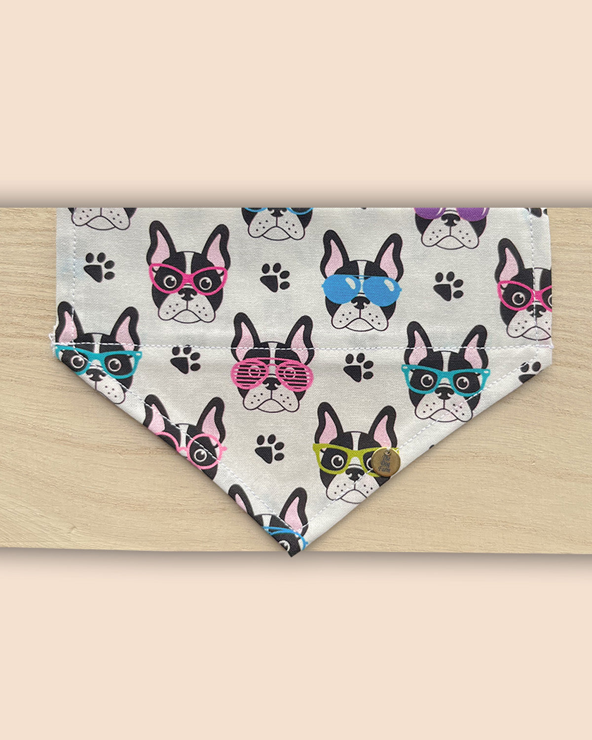 Frenchie Party Bandana