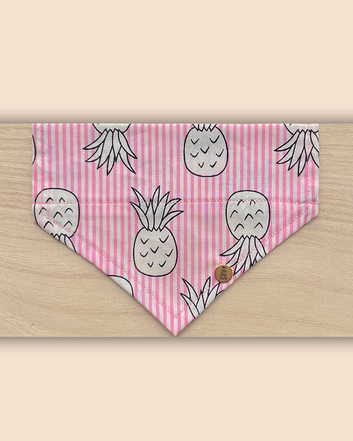 Pineapple Stripes Bandana
