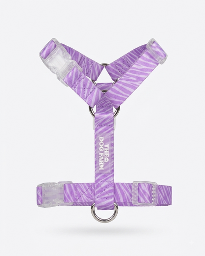 Lila Zebra Strap Harnas