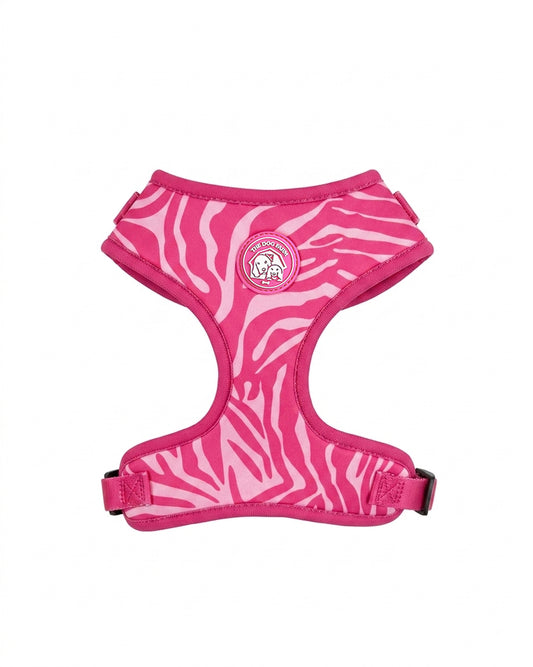 Pink Zebra Harness