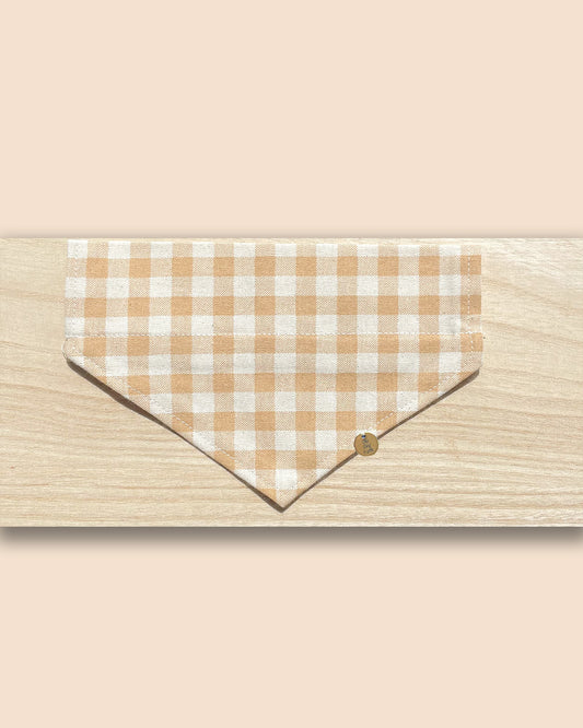 Farmers Dog Beige Bandana