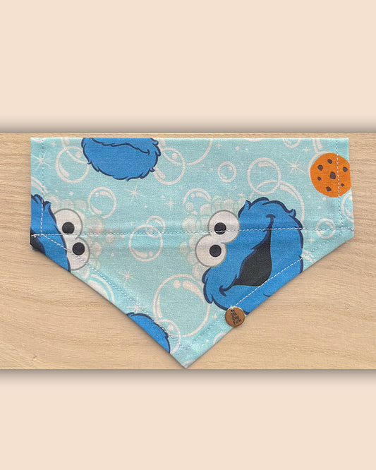 Blue Cookie Monster Bandana