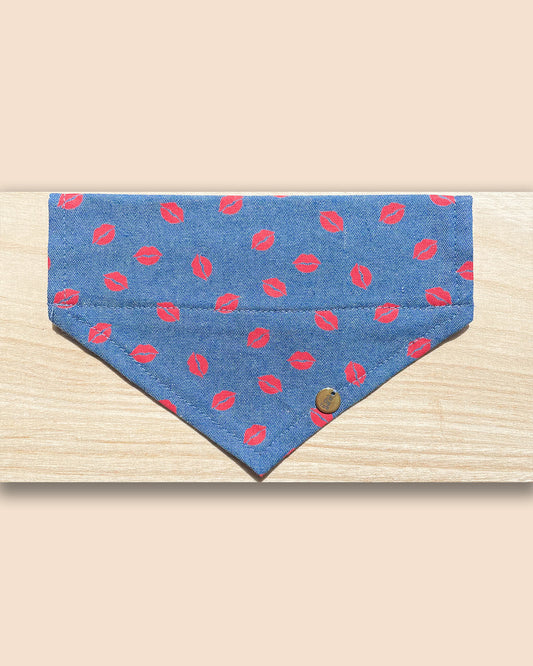 Denim Kiss Bandana