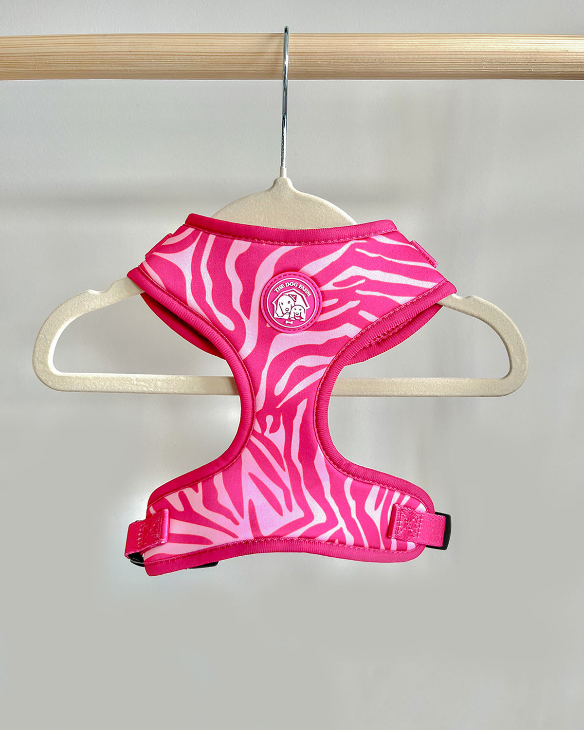 Pink Zebra Harness