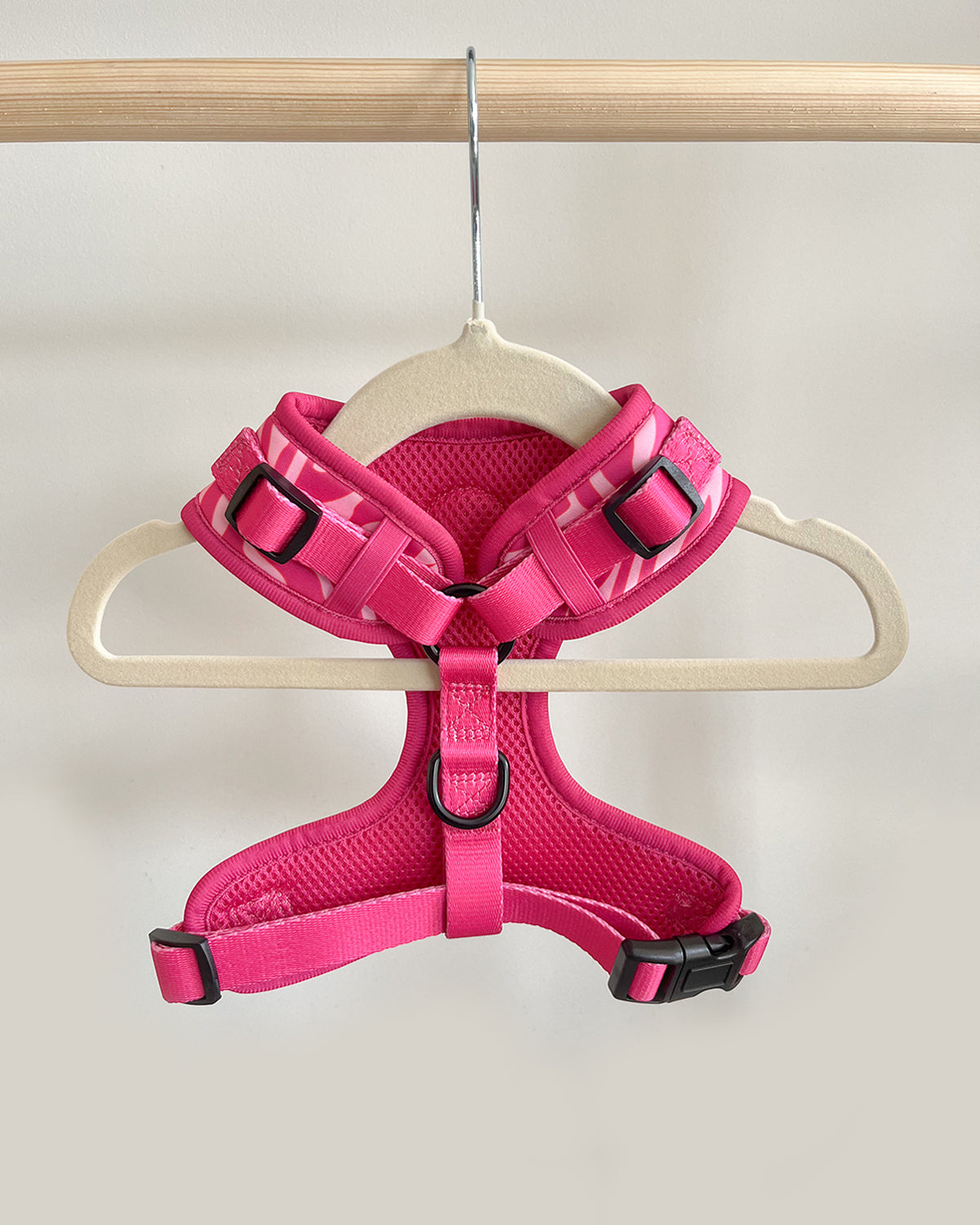 Pink Zebra Harness