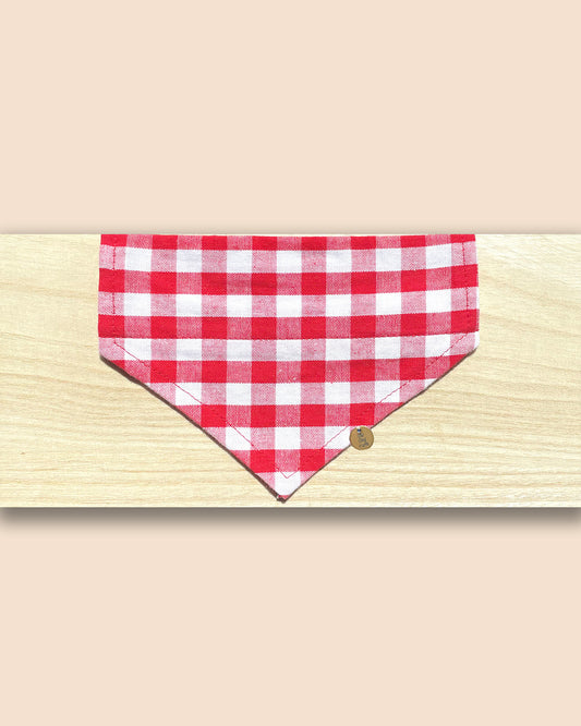 Farmers Dog Rood Bandana